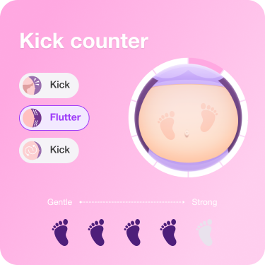 Premom baby movement kick counter preview