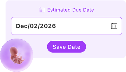 Premom enter due date setup icon