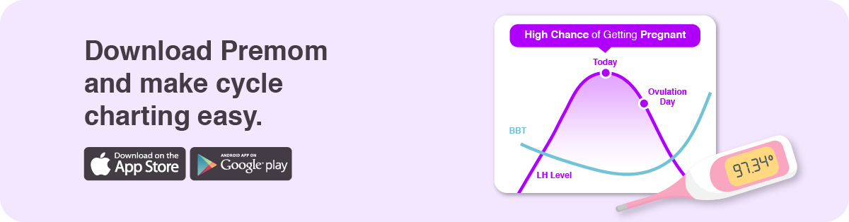 Try a free Premom app fro your BBT charting & tracking