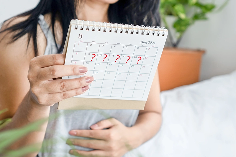 period tracking calendar