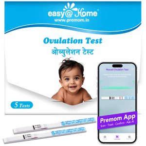 Easy@Home Ovulation Test Strips: 5 Pack LH Kit for Women