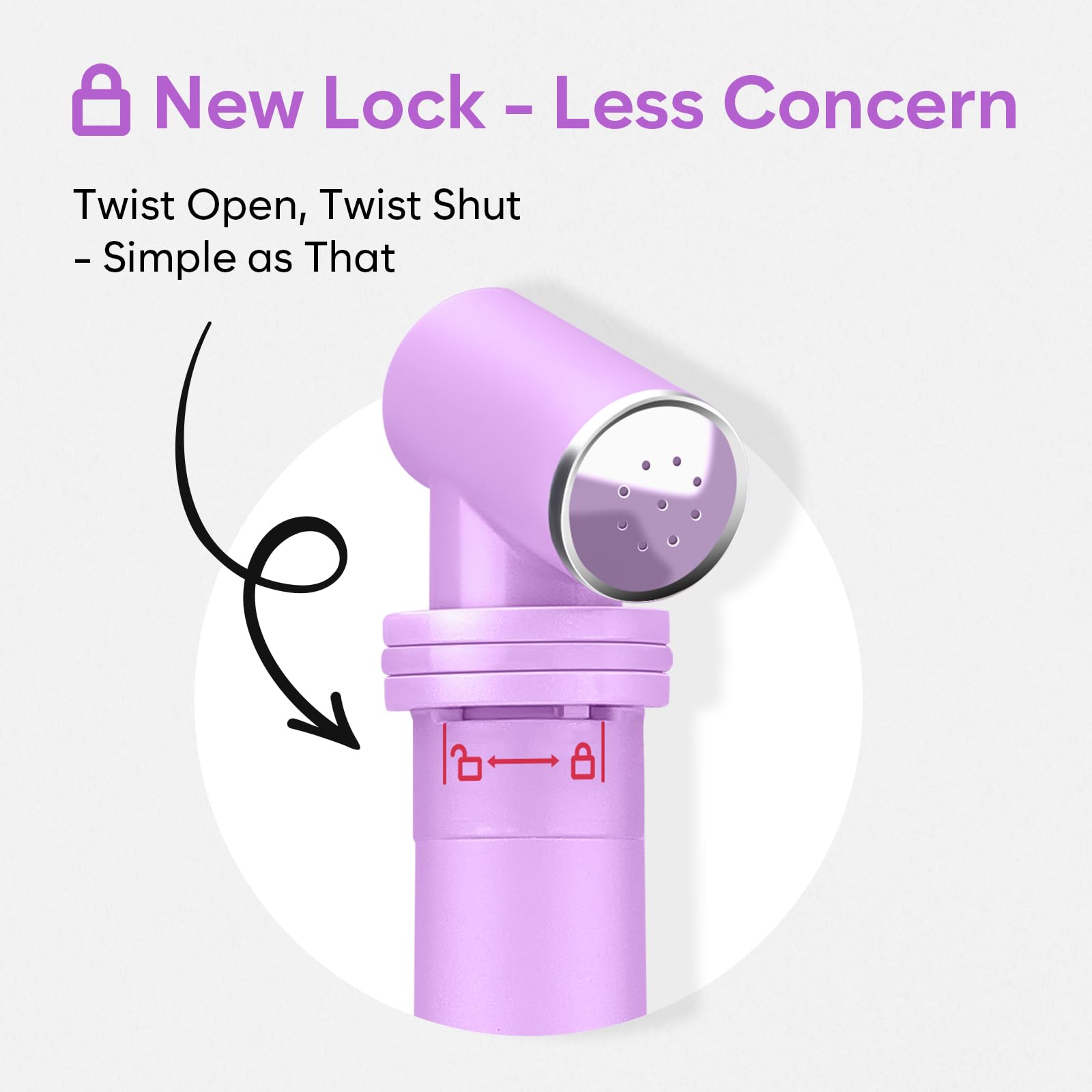 Easy@Home Portable Bidet Spray-Pink