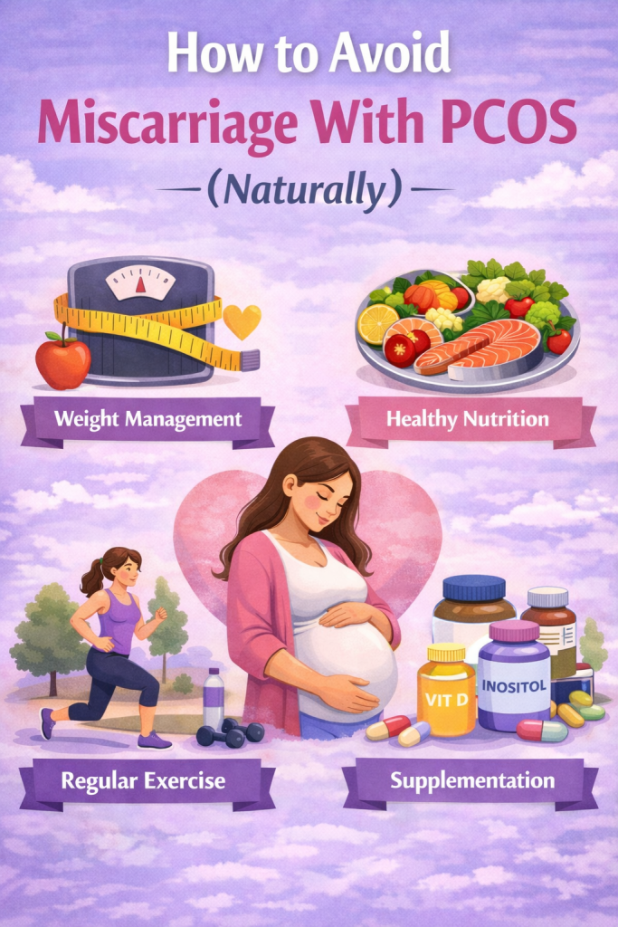 How to Avoid Miscarriage With PCOS