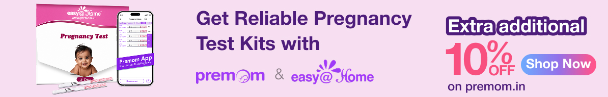 10% OFF on all Premom Pregnancy test kits. BUY NOW!